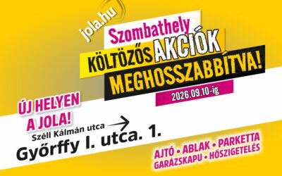 Szombathelyi költözős akciók!